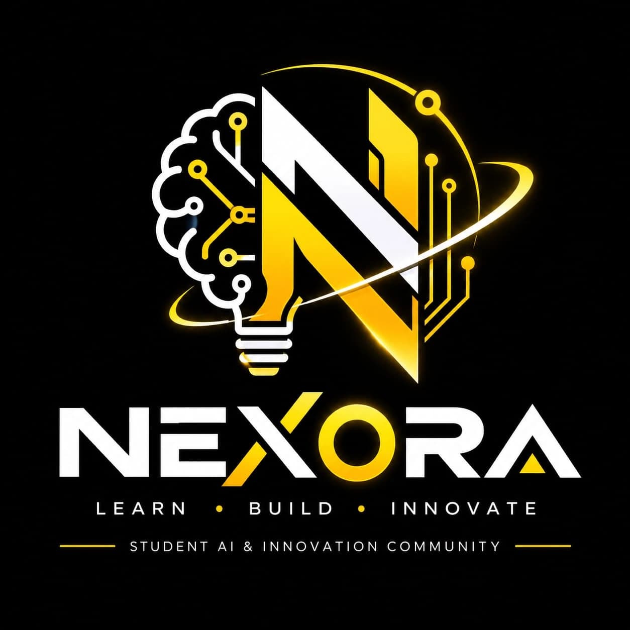 Nexora: Student AI & Innovation Community logo